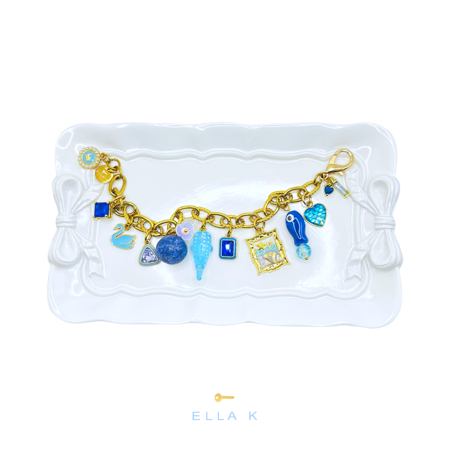 Blueberry Bay Charm Bracelet