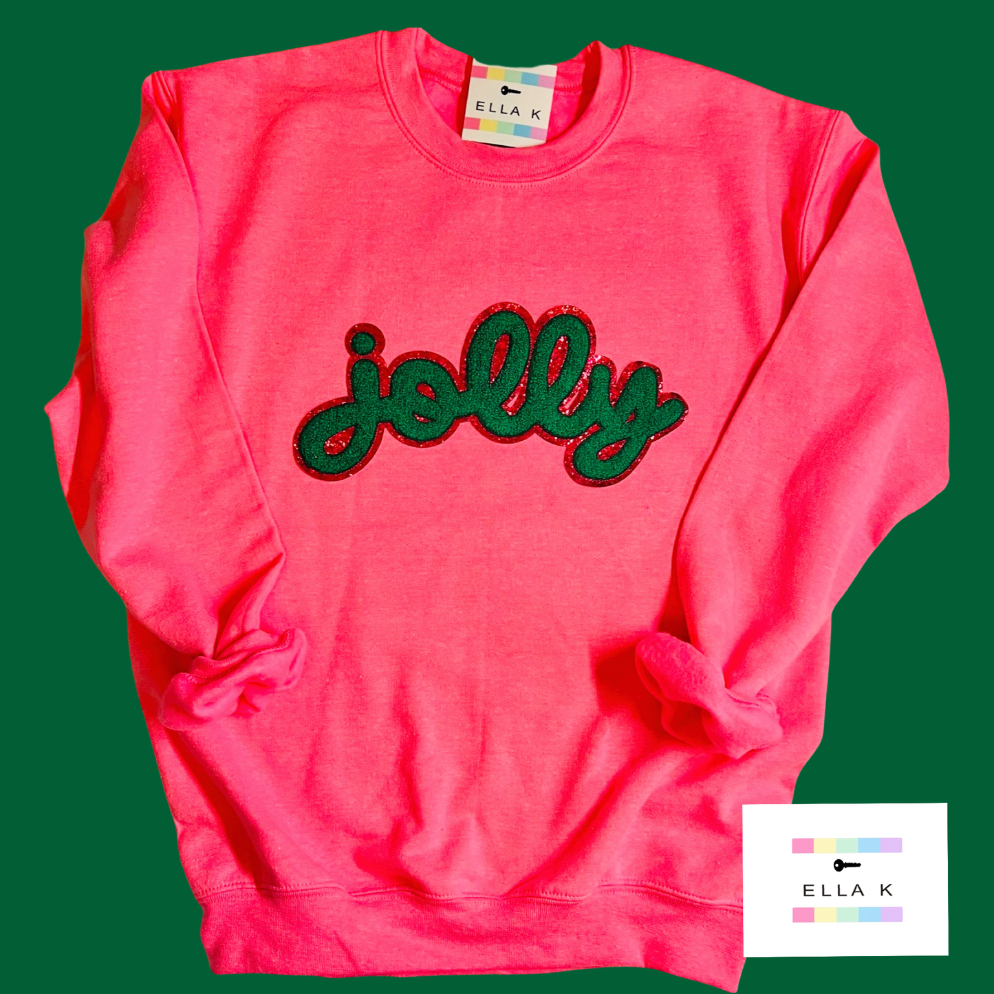 “Jolly” Christmas Sweatshirt