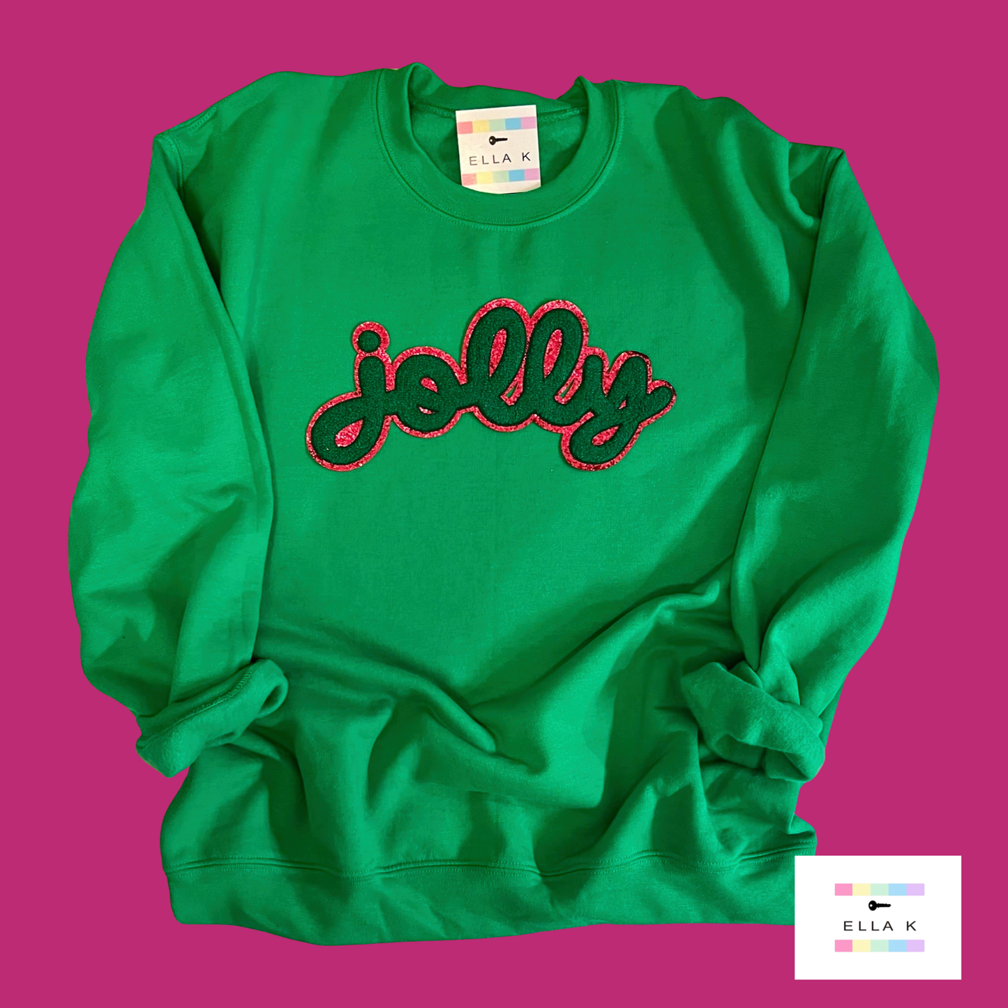 “Jolly” Christmas Sweatshirt